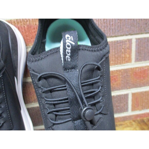 Clove Mens 10 Shoes Black CL004 Comfort Cushioned Athletic Womens Size 11.5